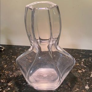Baccarat lead crystal vase